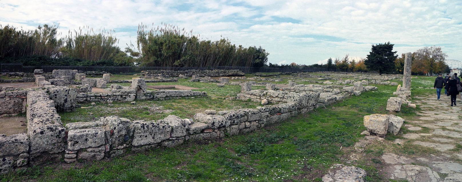 Paestum Poseidonia Abitazioni del periodo romano