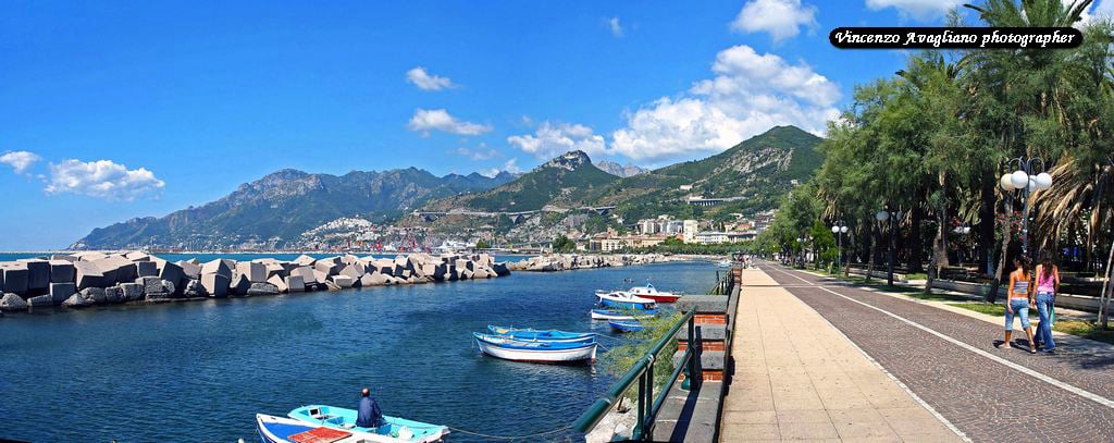 Salerno Lungomare da Piazza della Libertà a Piazza della Concordia