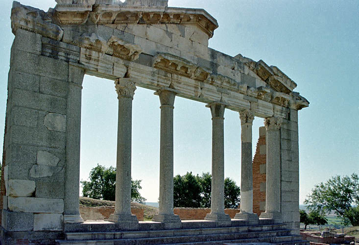 Scavi di Apollonia Bouleterion - Albania Fier