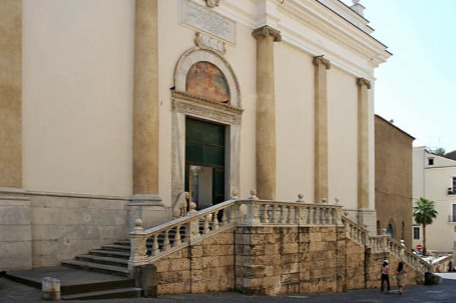 Salerno Duomo San Matteo Entrata del 1700